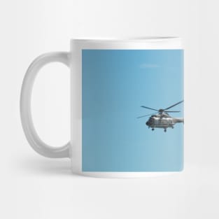 Swiss Air Force Super Puma Helicopter Mug